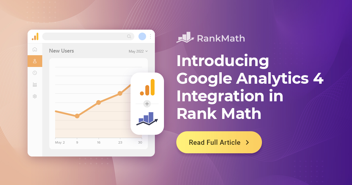 Introducing Google Analytics 4 Integration in Rank Math 1 Introducing Google Analytics 4 Integration in Rank Math 1200x630 1